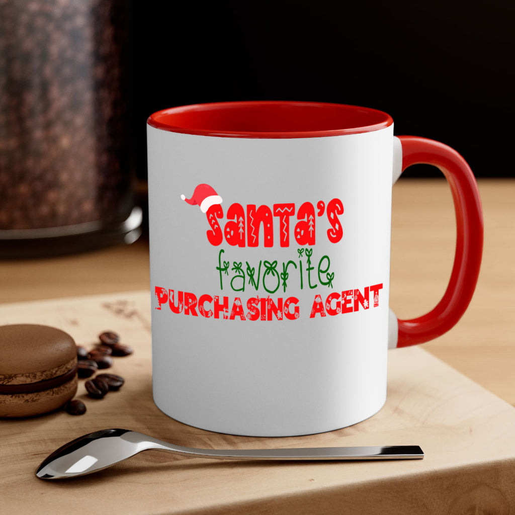 santas favorite purchasing agent style 1047#- christmas-Mug / Coffee Cup