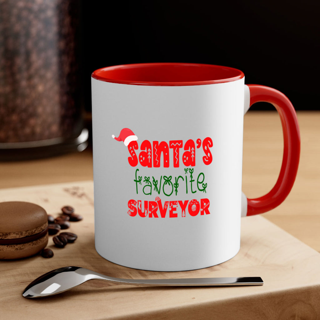 santas favorite surveyor style 1109#- christmas-Mug / Coffee Cup