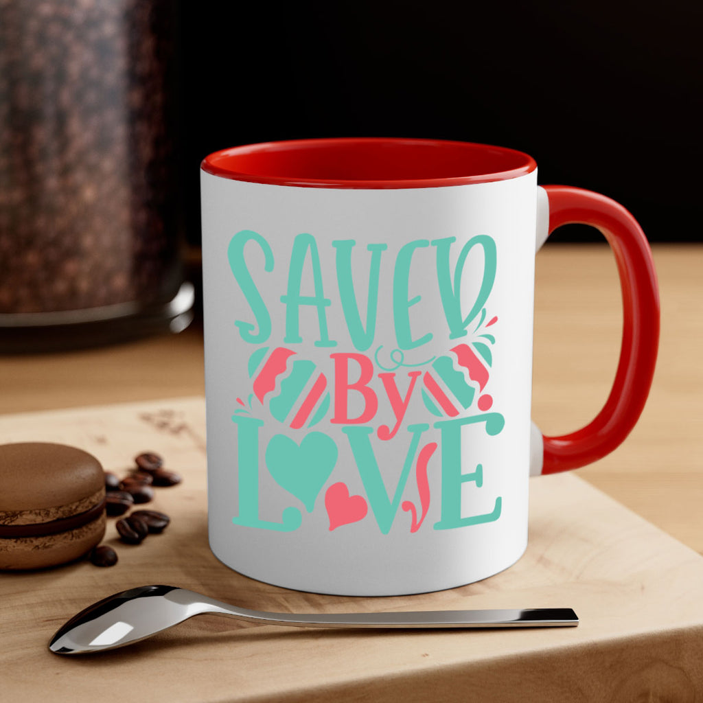 saved by love 106#- easter-Mug / Coffee Cup