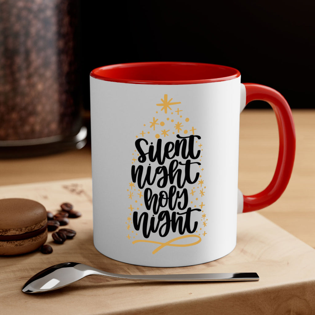 silent night holy night gold 47#- christmas-Mug / Coffee Cup