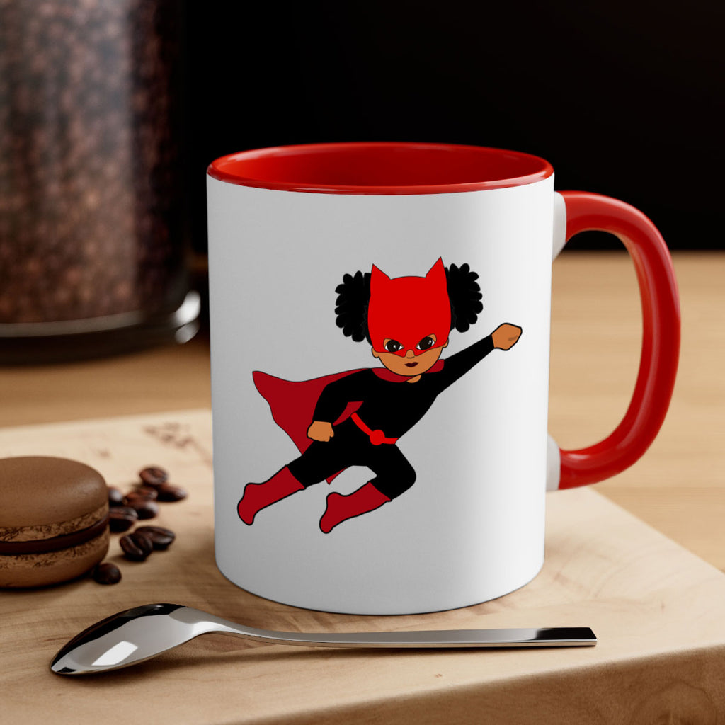 super kids girl 7#- Black women - Girls-Mug / Coffee Cup