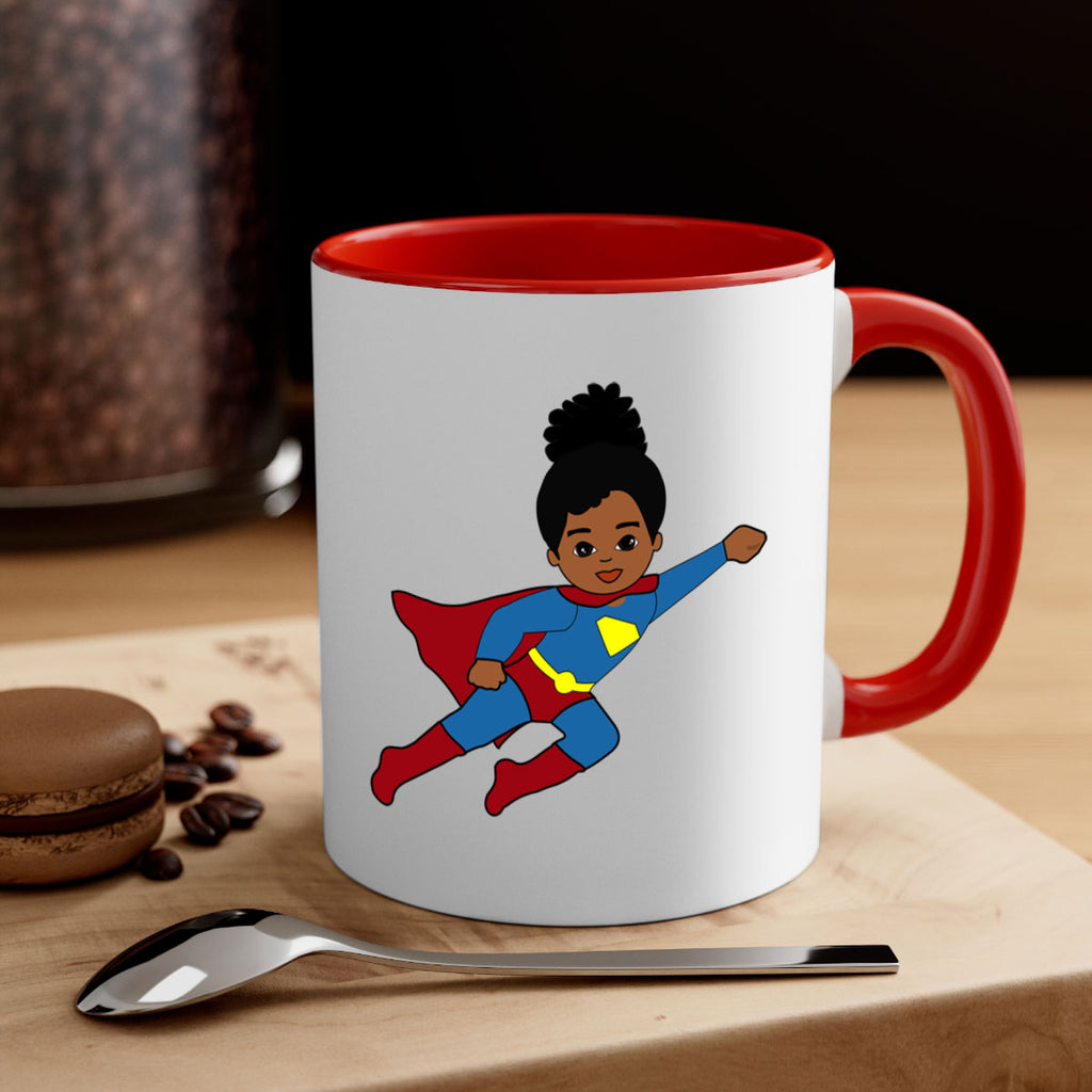 super kids girl 9#- Black women - Girls-Mug / Coffee Cup