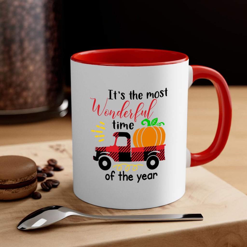 the most wonderful time pumpkin style 1204#- christmas-Mug / Coffee Cup