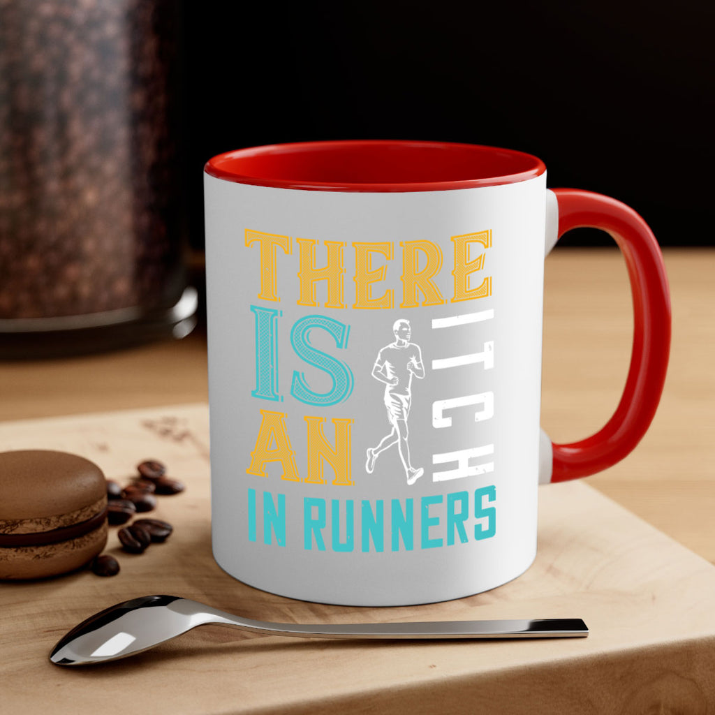 there is an itch in runners 9#- running-Mug / Coffee Cup