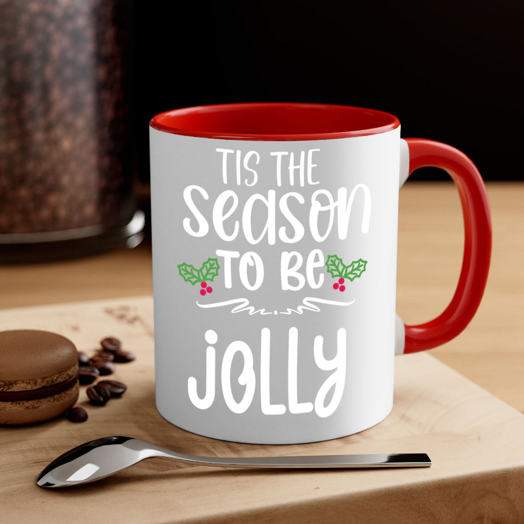 tis the season to be jolly style 1217#- christmas-Mug / Coffee Cup