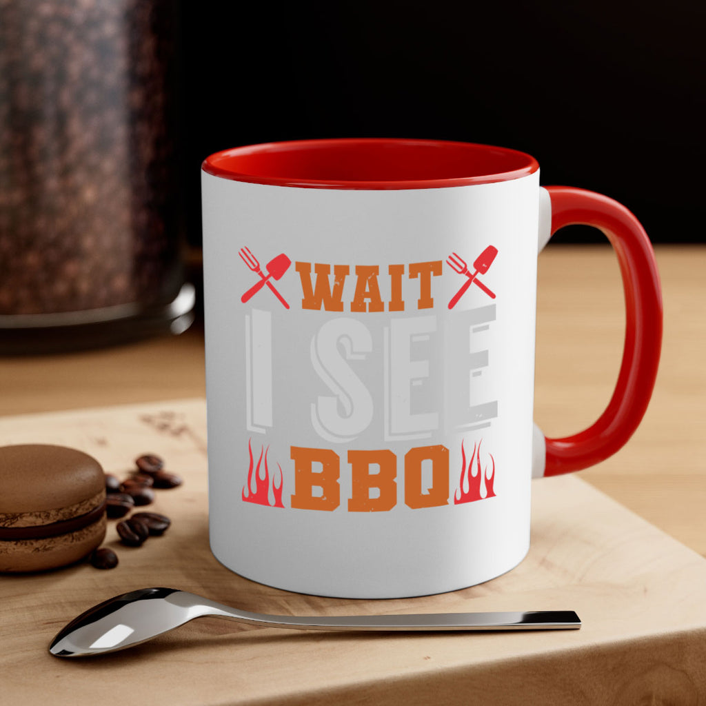 wait i see bbq 8#- bbq-Mug / Coffee Cup