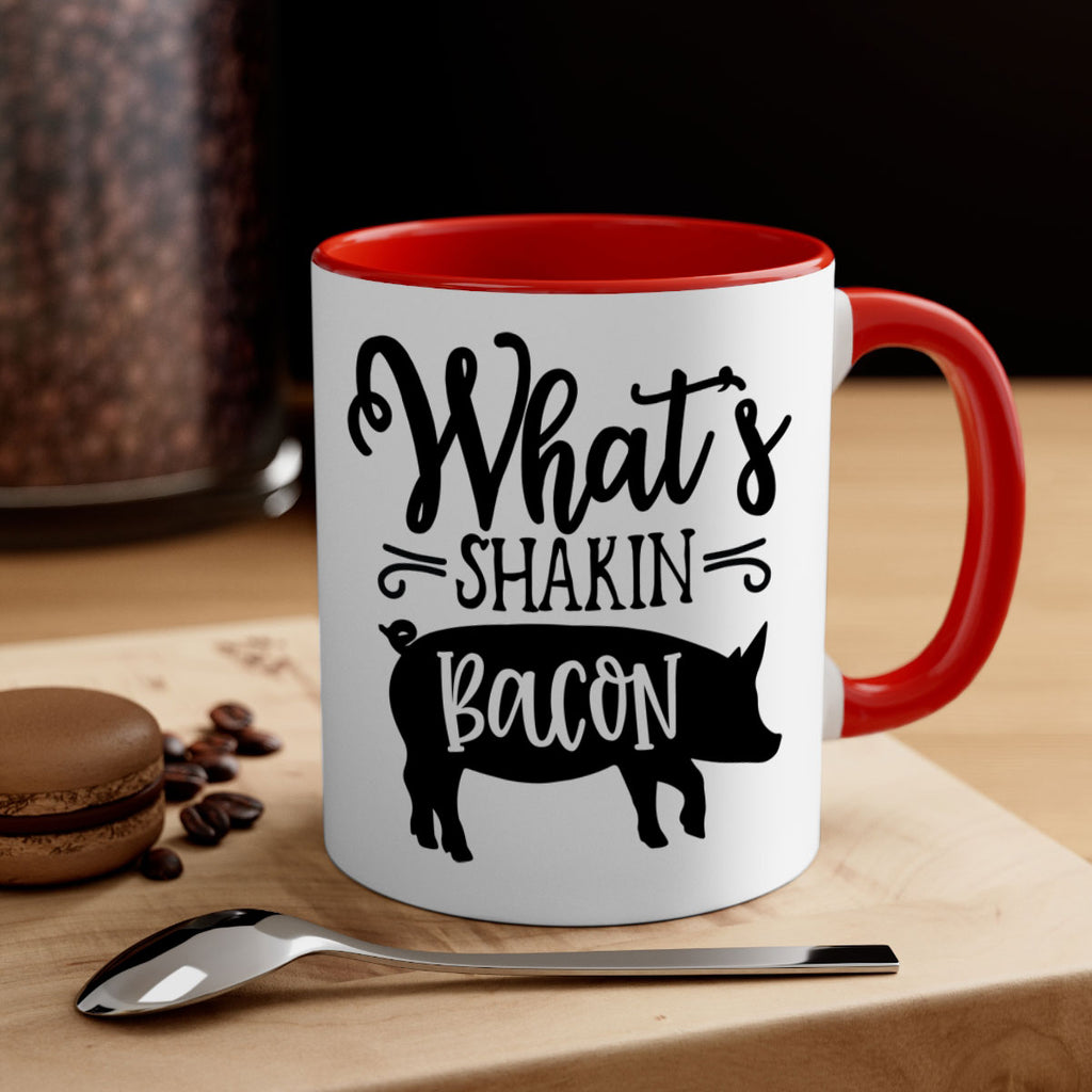 whats shakin bacon 71#- kitchen-Mug / Coffee Cup