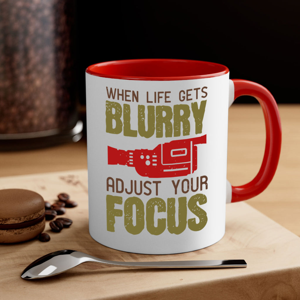 when life gets blurry 6#- photography-Mug / Coffee Cup