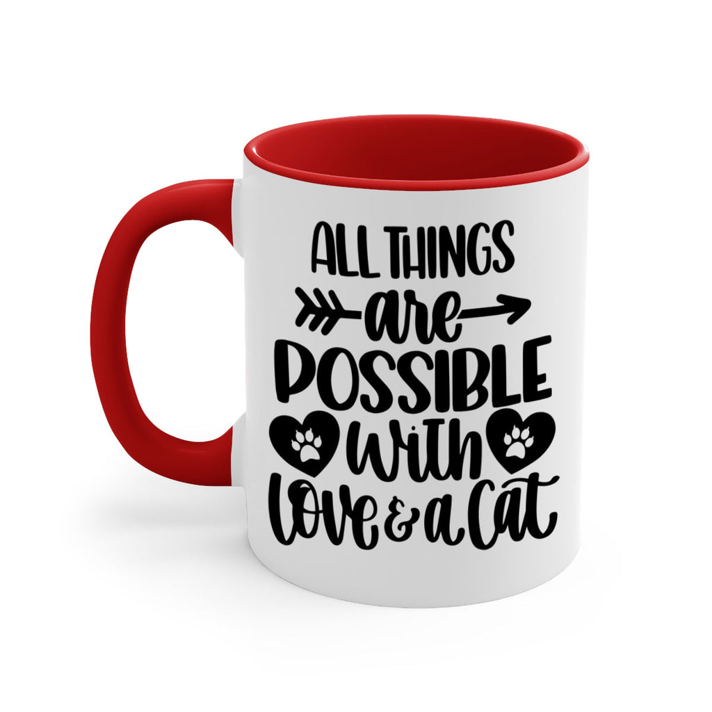 All Things Are Possible Style 75#- cat-Mug / Coffee Cup