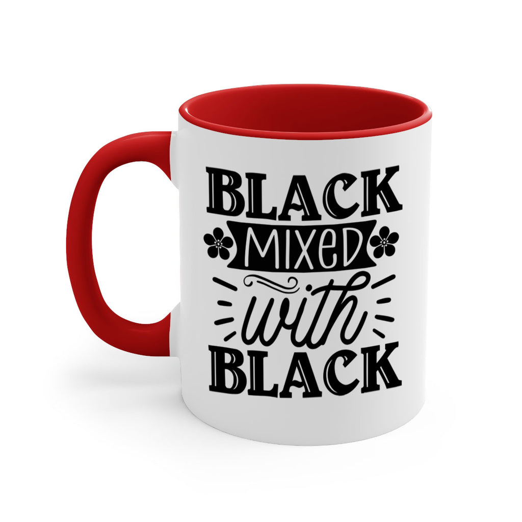 Black mixed with black Style 56#- Black women - Girls-Mug / Coffee Cup