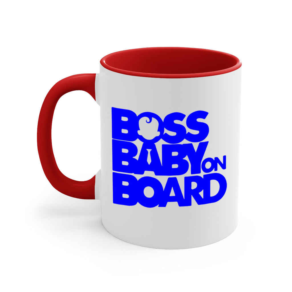 Boss Baby On Board 2#- black words - phrases-Mug / Coffee Cup