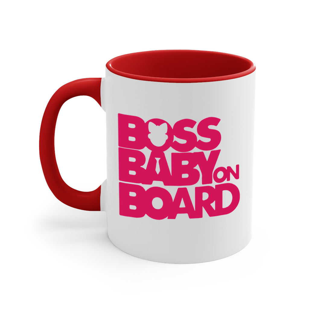 Boss Baby On Board 3#- black words - phrases-Mug / Coffee Cup