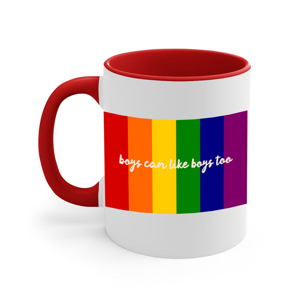 Boys can like Boys too 17#- lgbt-Mug / Coffee Cup