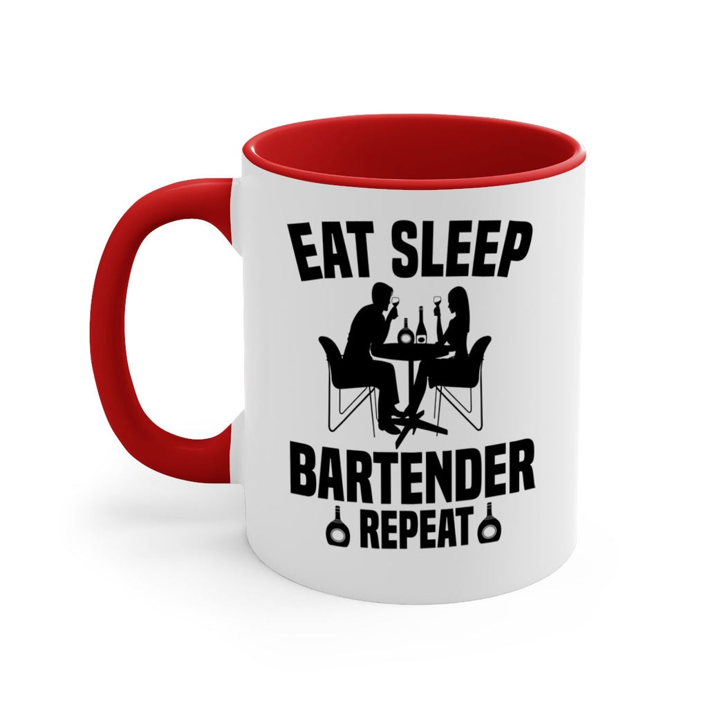 Eat sleep Style 3#- bartender-Mug / Coffee Cup