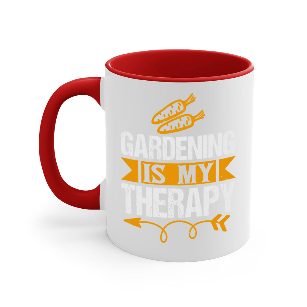 Gardending is my Therapy 64#- Farm and garden-Mug / Coffee Cup