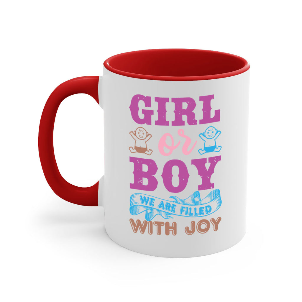 Girl or boy we are filled with joy Style 38#- baby shower-Mug / Coffee Cup