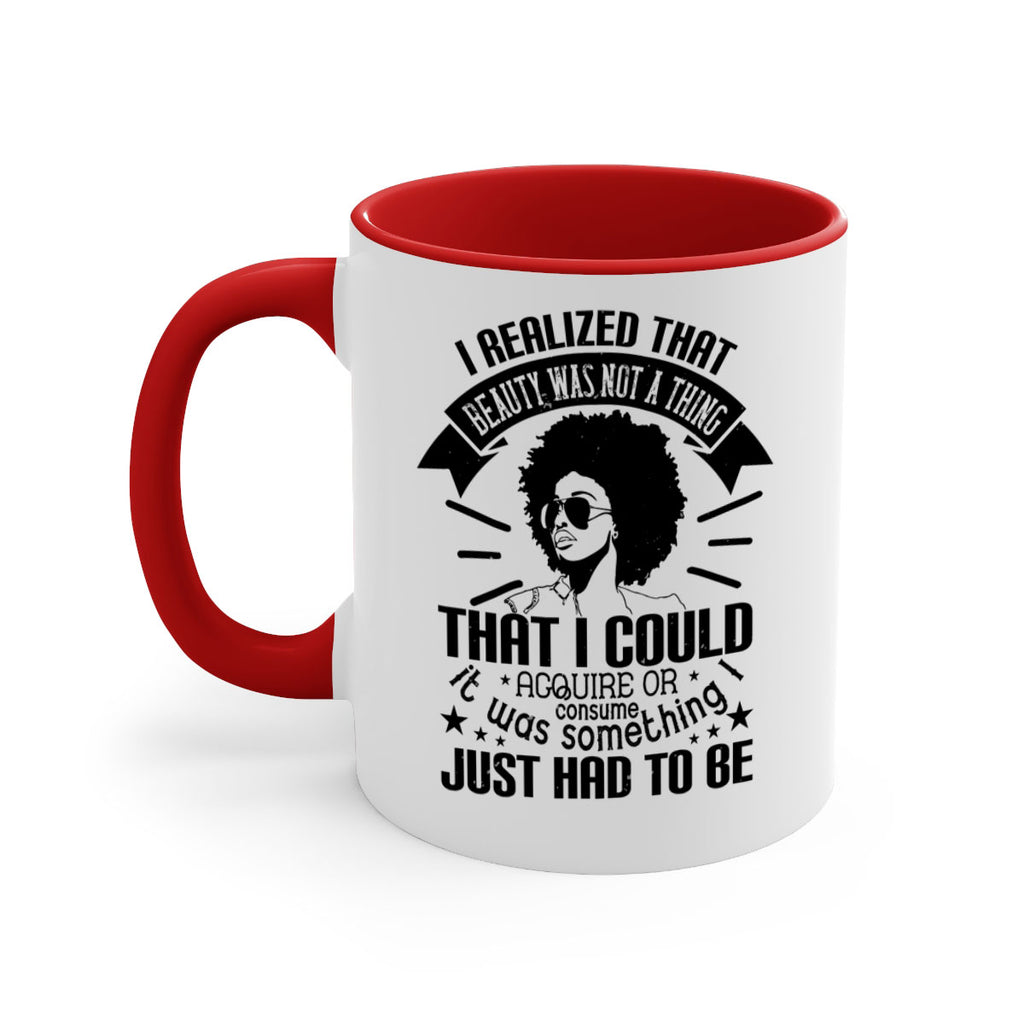 I realized that beauty was not a thing that I could acquire or consume Style 26#- Afro - Black-Mug / Coffee Cup