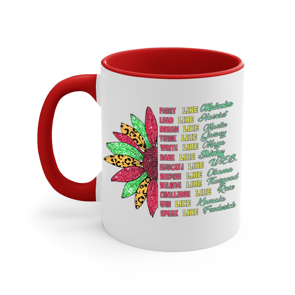 Juneteenth Sunflower Design 17#- juneteenth-Mug / Coffee Cup