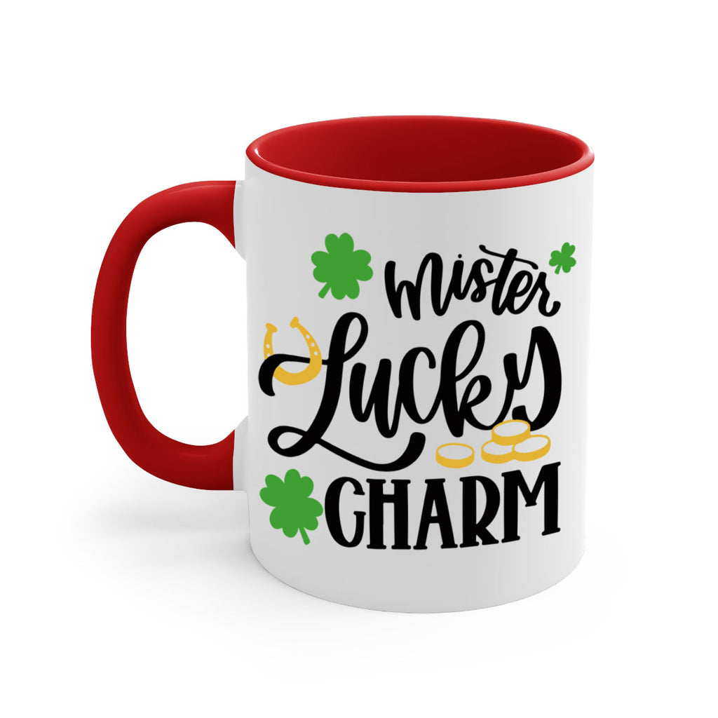 Mister Lucky Charm Style 46#- St Patricks Day-Mug / Coffee Cup