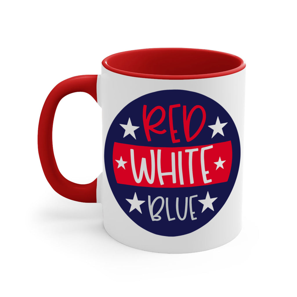 Red White Blue Style 170#- 4th Of July-Mug / Coffee Cup