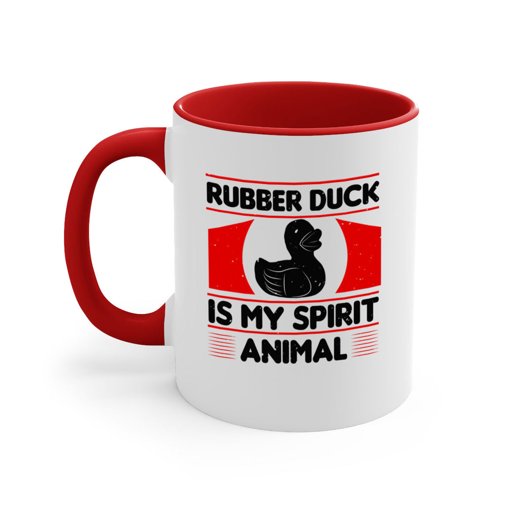 Rubber duck is my spirit animal Style 19#- duck-Mug / Coffee Cup