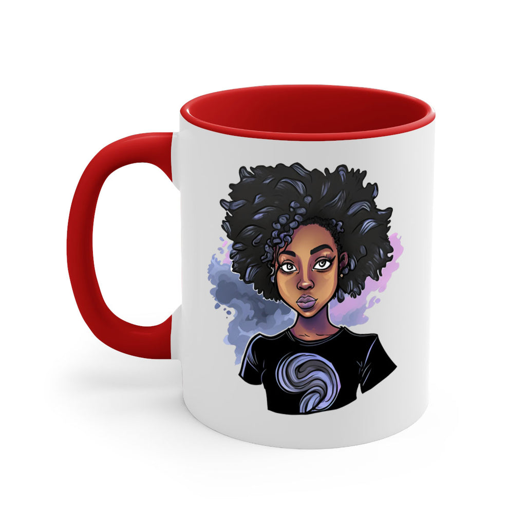 Sparkling Black Girl Design 1#- Black women - Girls-Mug / Coffee Cup