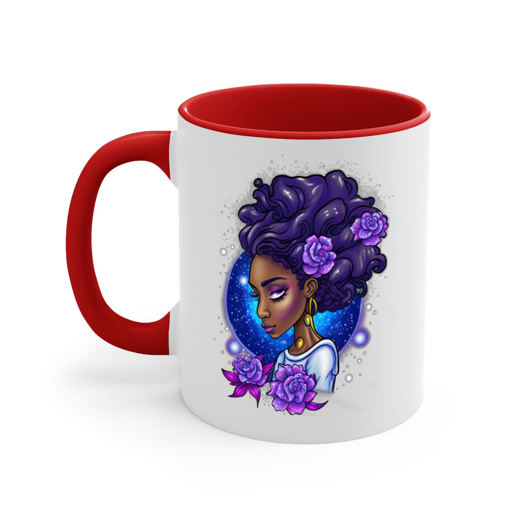 Sparkling Black Girl Design 7#- Black women - Girls-Mug / Coffee Cup