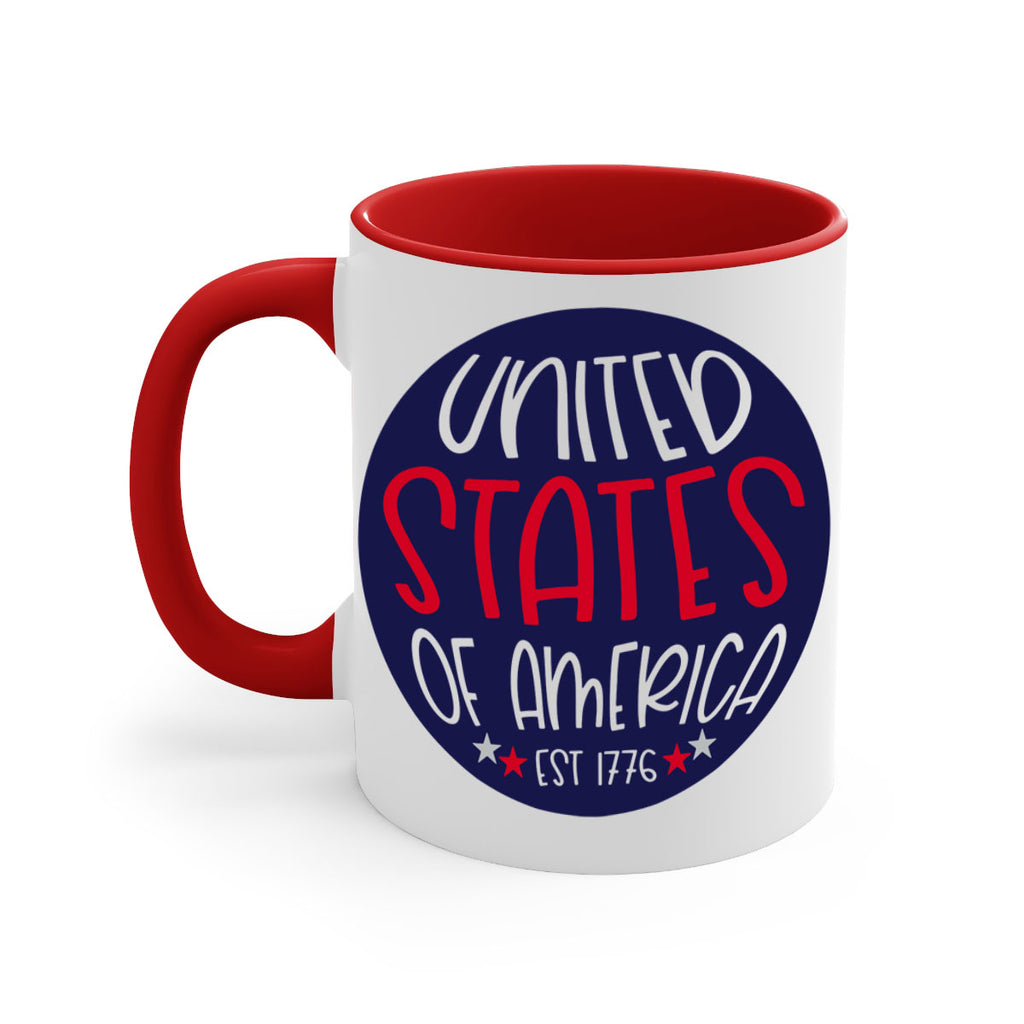 United States Of America Est Style 176#- 4th Of July-Mug / Coffee Cup