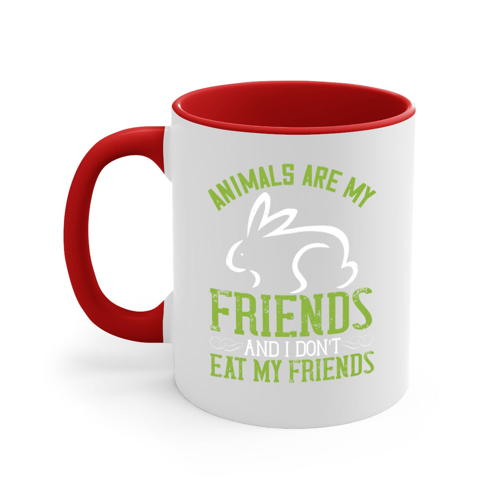 animals are my friends and i dont eat my friendss 104#- vegan-Mug / Coffee Cup