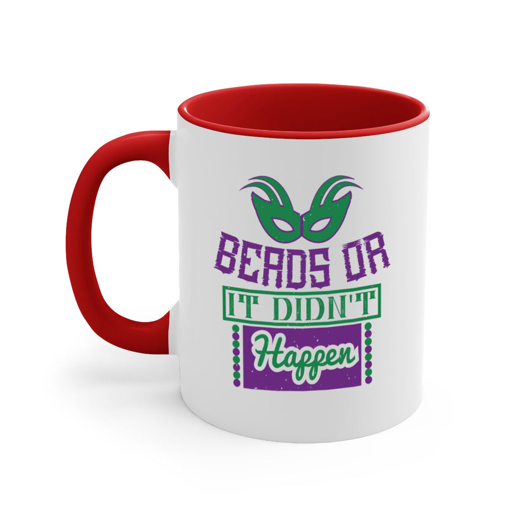 beads or it didnt happen 27#- mardi gras-Mug / Coffee Cup