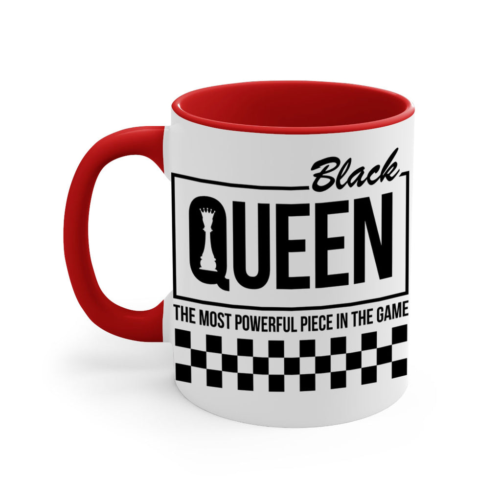 black queen chess checkered 221#- black words - phrases-Mug / Coffee Cup