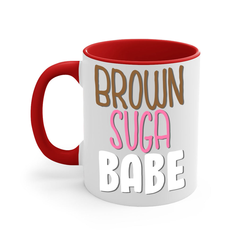brown suga babe 190#- black words - phrases-Mug / Coffee Cup