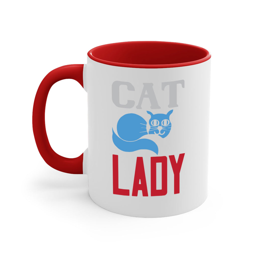 cat lady Style 31#- cat-Mug / Coffee Cup