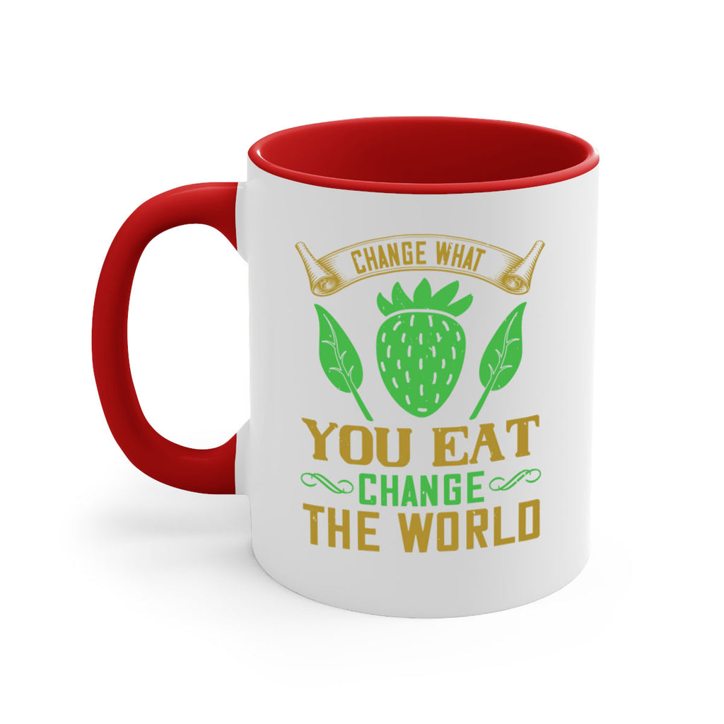 change what you eat change the world 146#- vegan-Mug / Coffee Cup