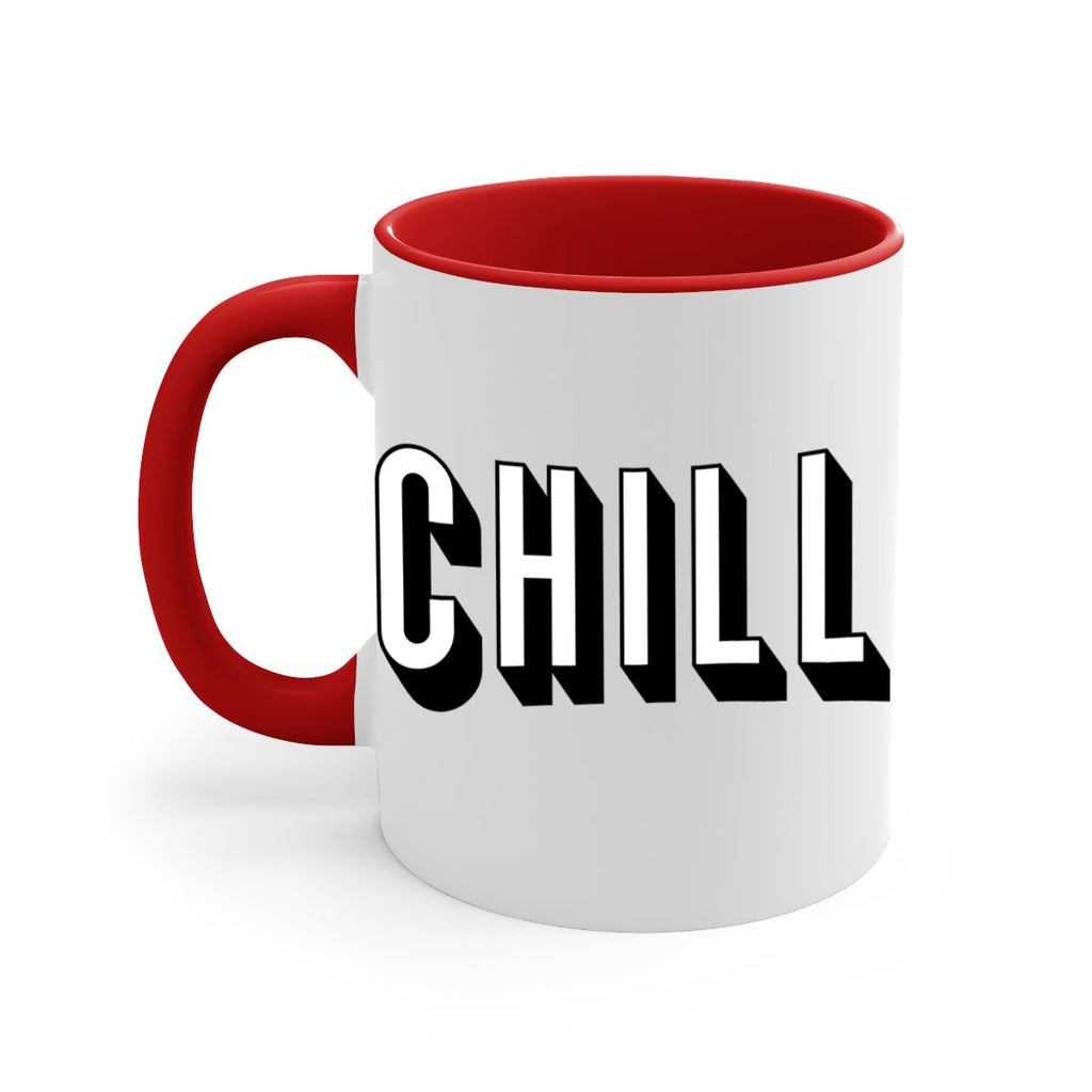 chill netflix 186#- black words - phrases-Mug / Coffee Cup