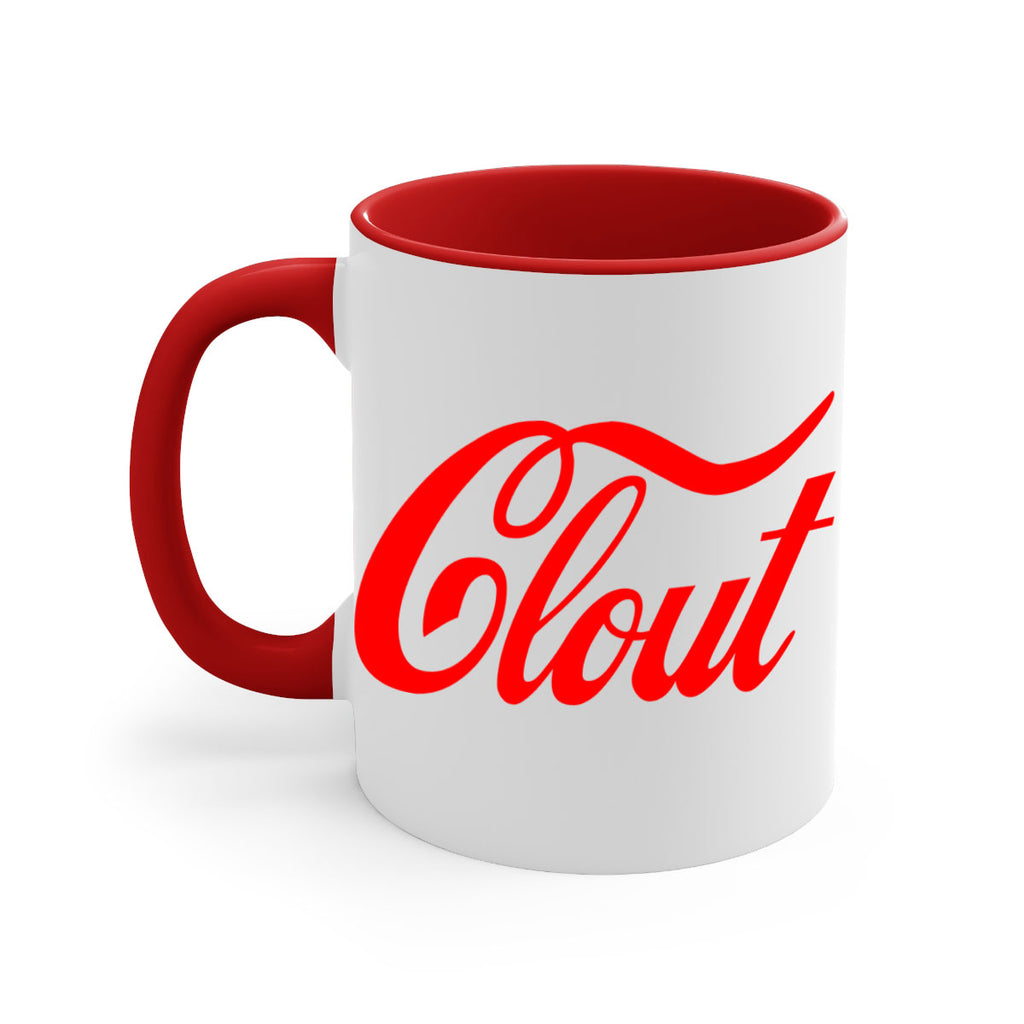 clout 185#- black words - phrases-Mug / Coffee Cup