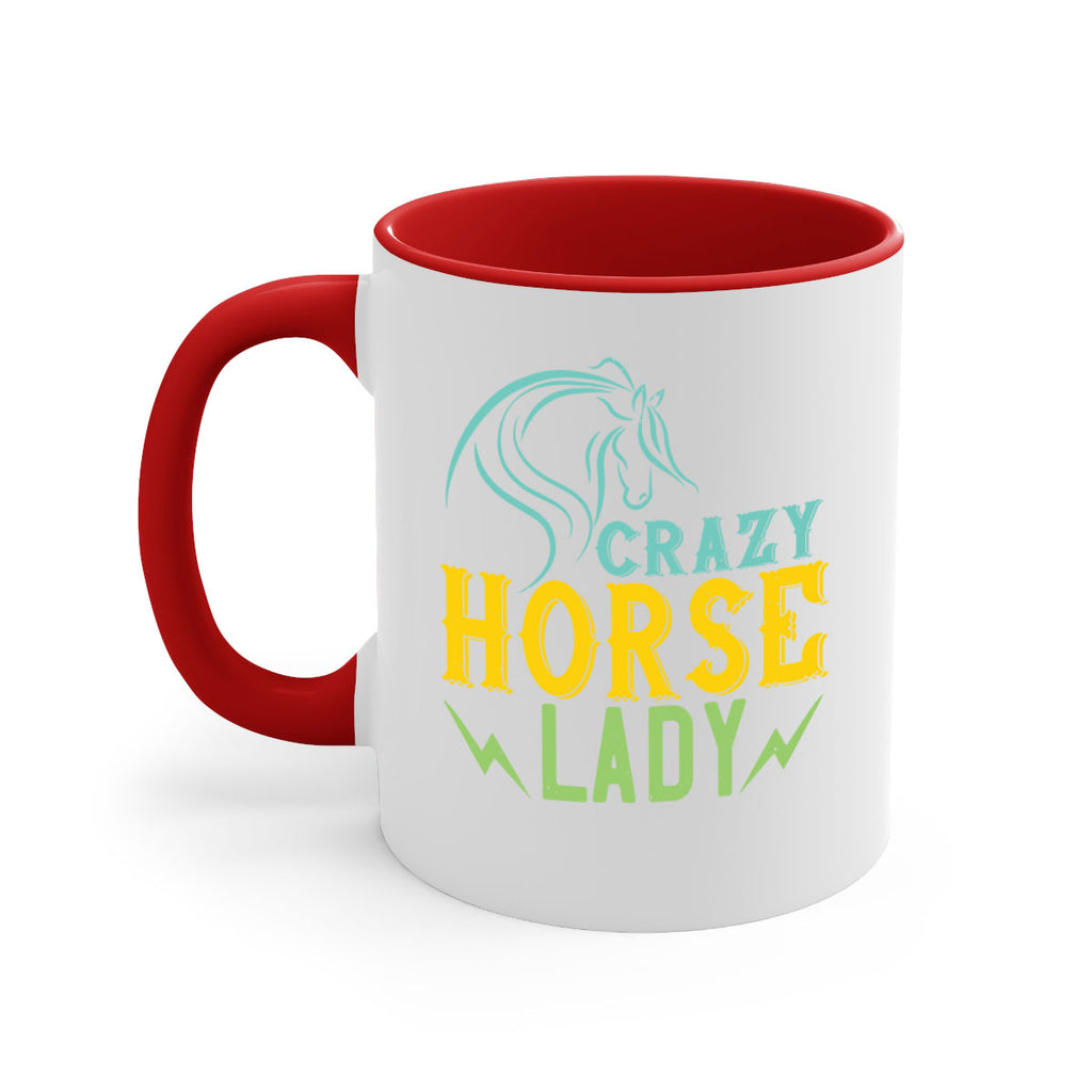 crazy horse lady Style 10#- horse-Mug / Coffee Cup