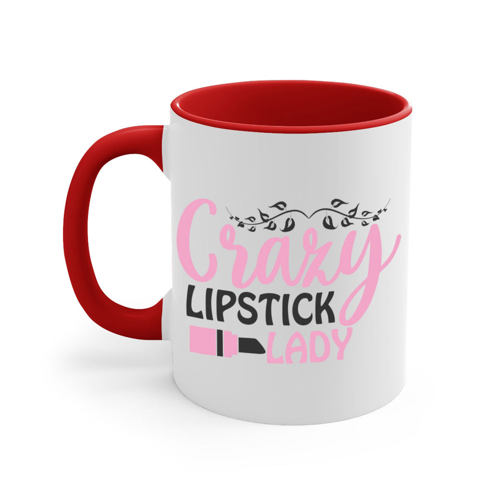 crazy lipstick lady Style 159#- makeup-Mug / Coffee Cup