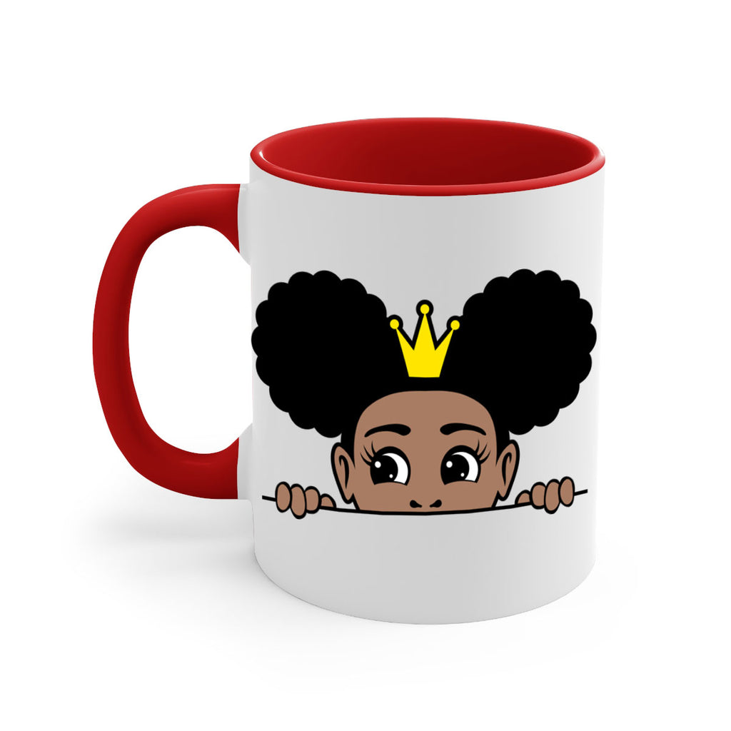 crown afro puffs 51#- Black women - Girls-Mug / Coffee Cup
