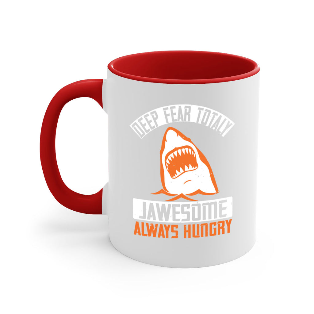 deep fear totaly jawesome always hungry Style 90#- Shark-Fish-Mug / Coffee Cup