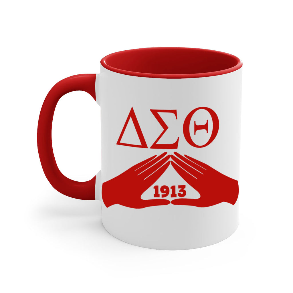 delta sigma theta 8#- black words - phrases-Mug / Coffee Cup