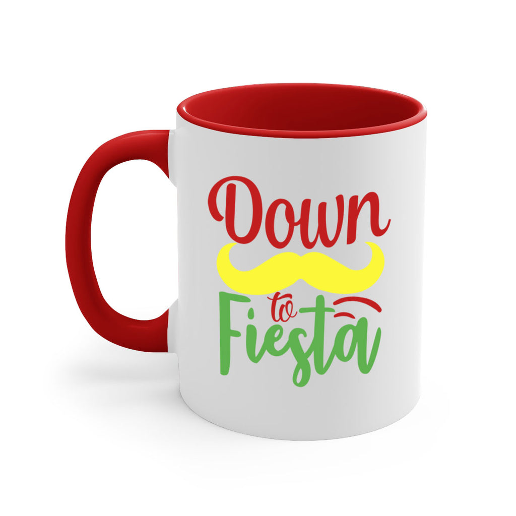 down to fiesta 3#- cinco de mayo-Mug / Coffee Cup