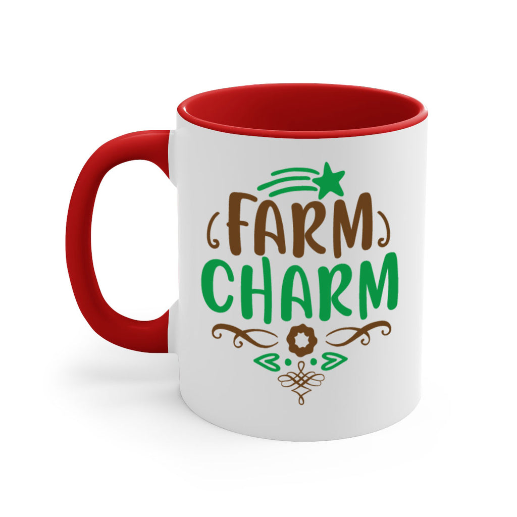 farm charm 275#- christmas-Mug / Coffee Cup