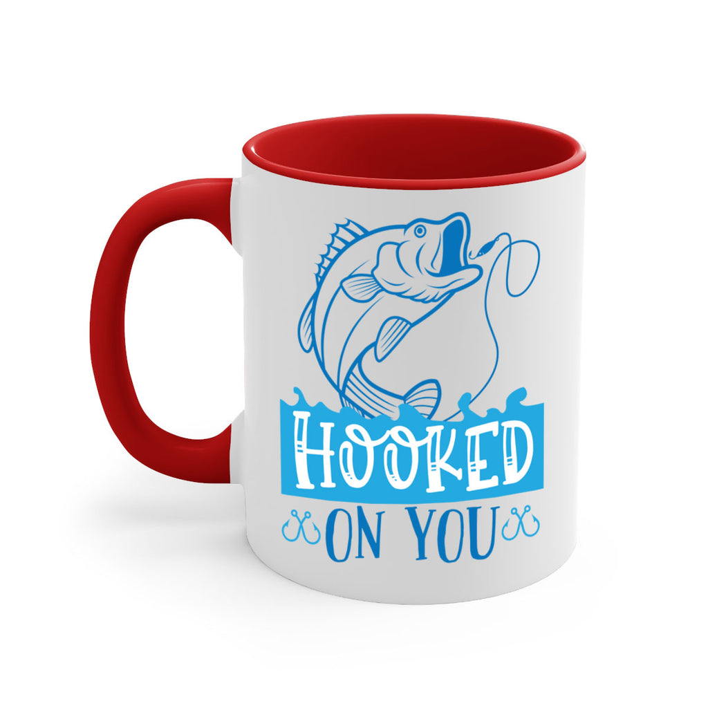 hooked on you 214#- fishing-Mug / Coffee Cup