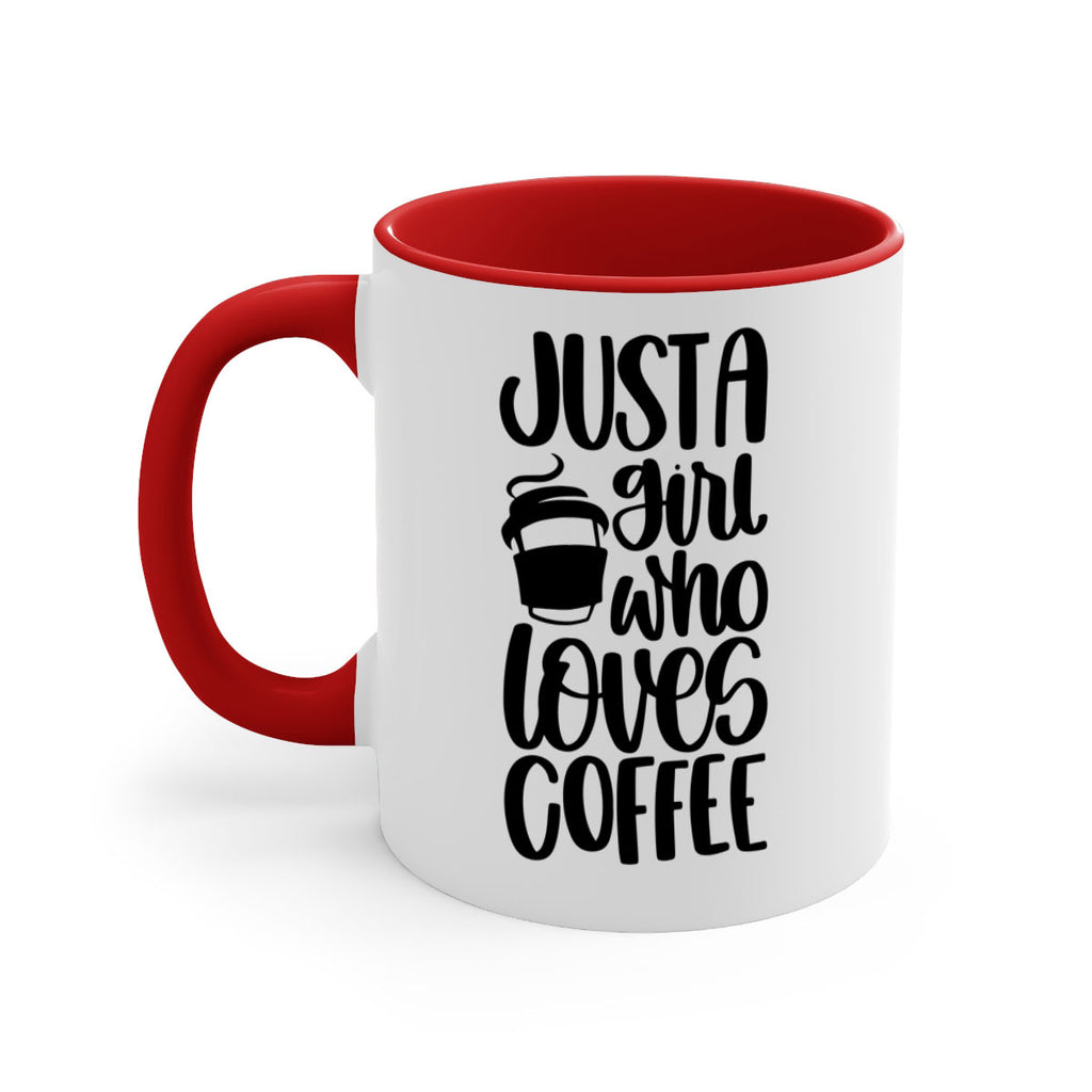 just a girl who loves coffee 86#- coffee-Mug / Coffee Cup