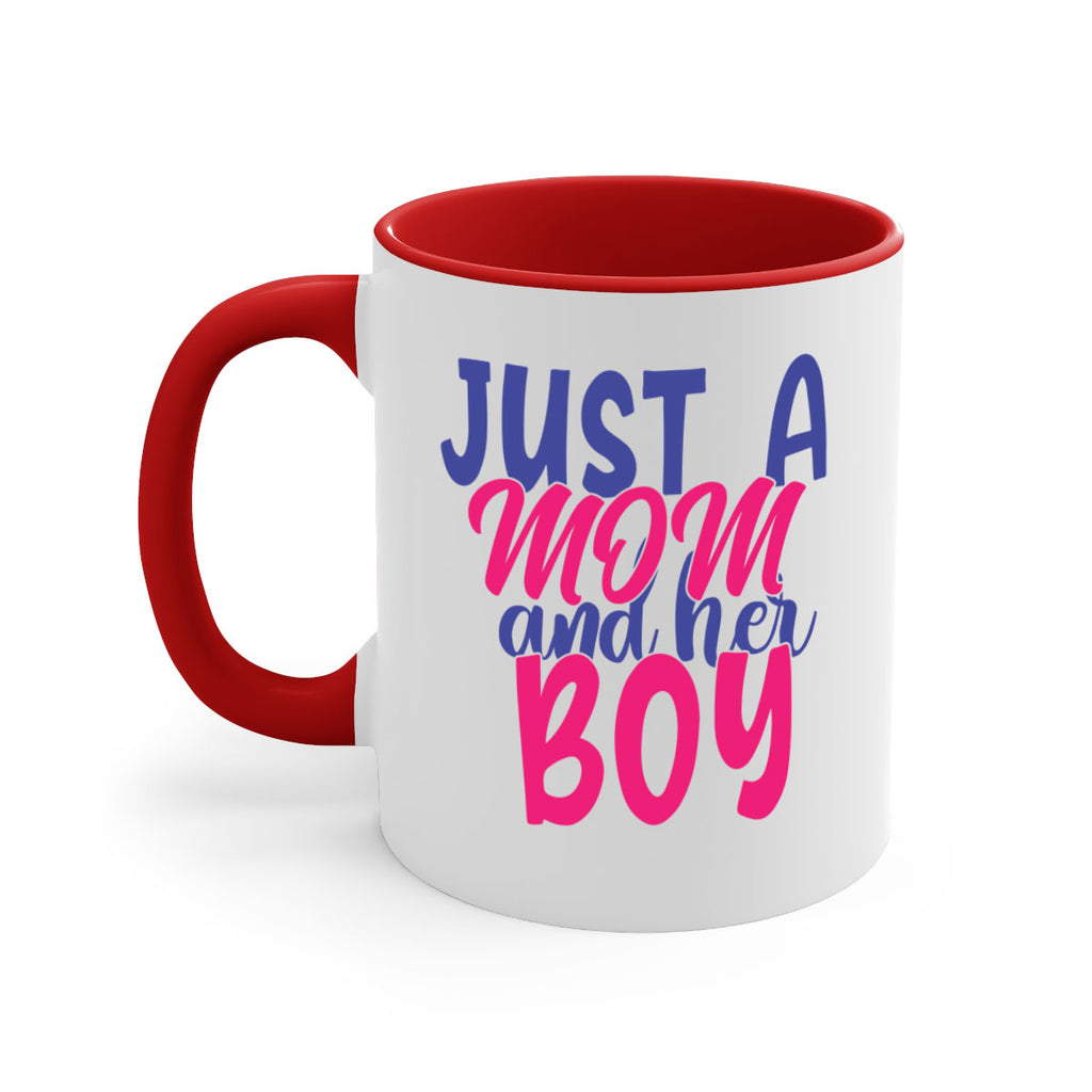 just a mom and her boy 392#- mom-Mug / Coffee Cup