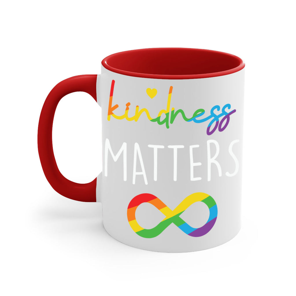 kindness matters infinity lgbt lgbt 109#- lgbt-Mug / Coffee Cup