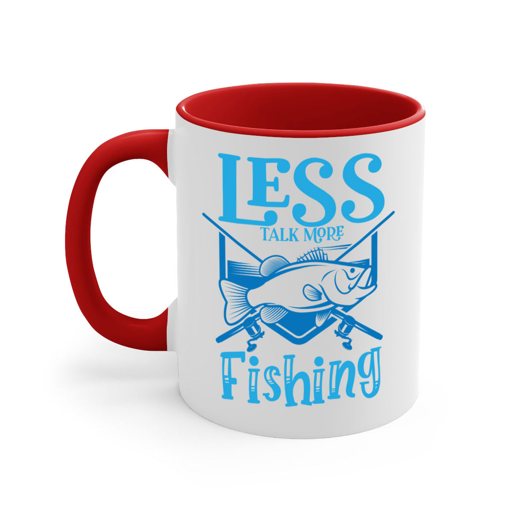 less talk more fishing 206#- fishing-Mug / Coffee Cup