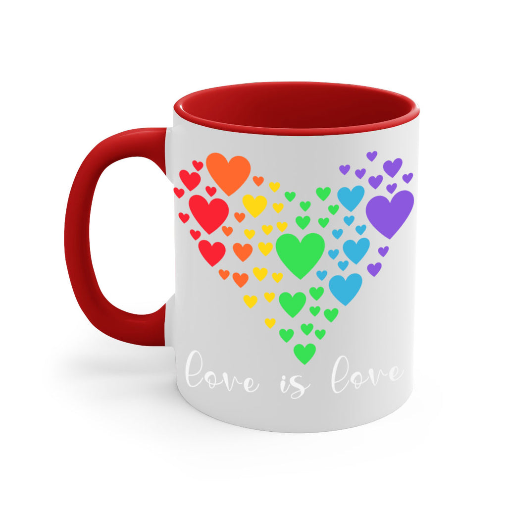 lgbt heart shape by heart 103#- lgbt-Mug / Coffee Cup