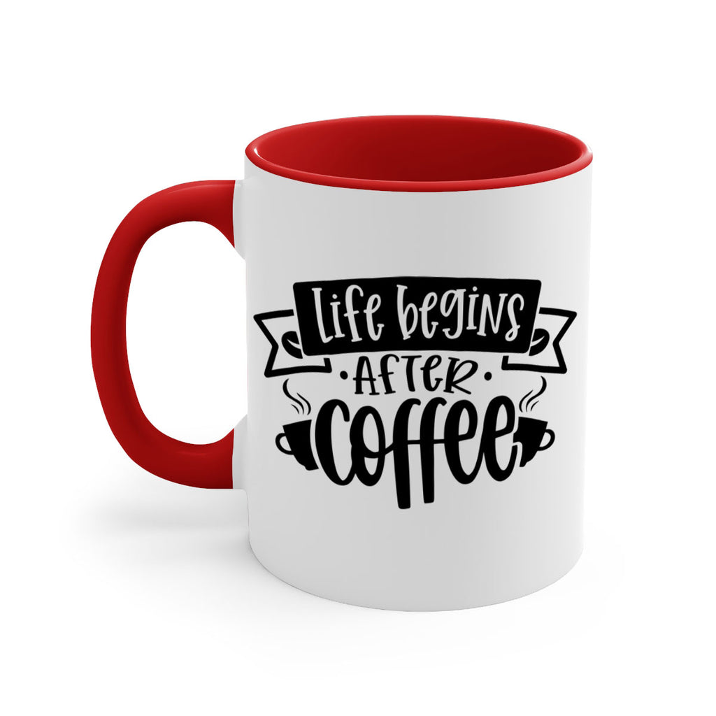 life begins after coffee 78#- coffee-Mug / Coffee Cup